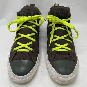 Converse All Star Chuck Taylor Street Canvas Chucks Mid High Mens 6 Women’s 8